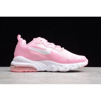 Nike Çocuk Air Max 270 React Pembe Koşu Ayakkabısı Türkiye - W4K3P0AO